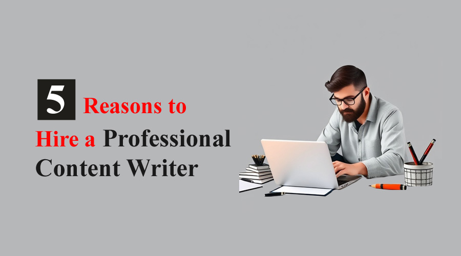 5 Reasons to Hire a Professional Content Writer